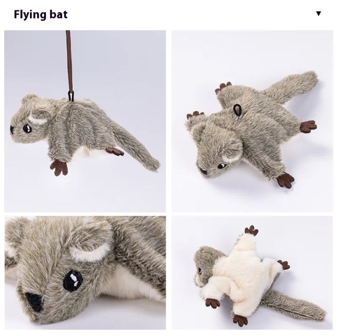 Flapping Bird Cat Toy - Interactive Motion-Activated Play