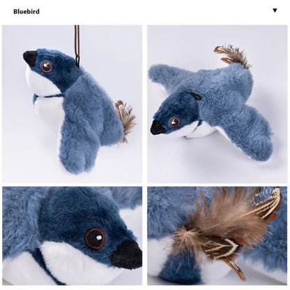 Flapping Bird Cat Toy - Interactive Motion-Activated Play